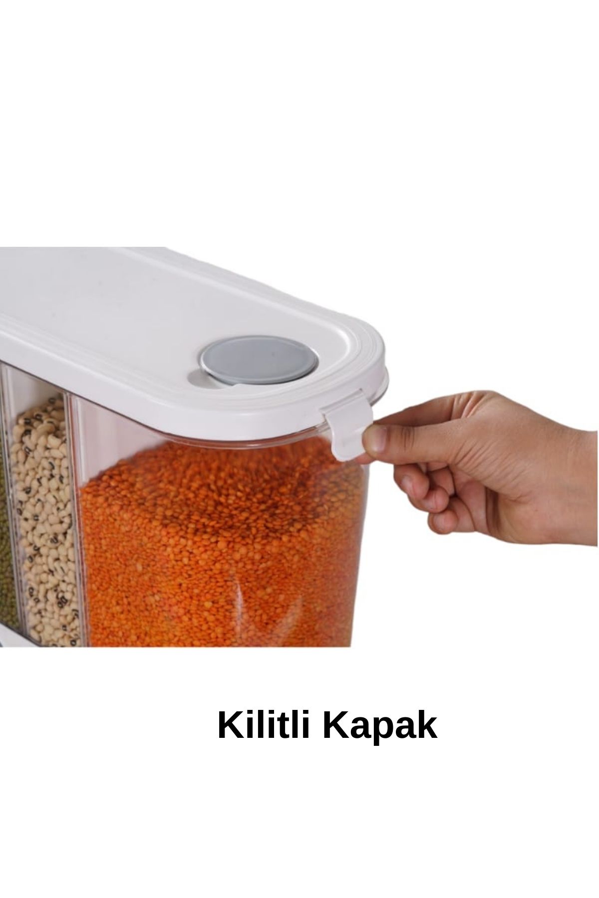 TAHILMATİK GIDA TAHIL VE BAKLİYAT ORGANİZER (BEYAZ)