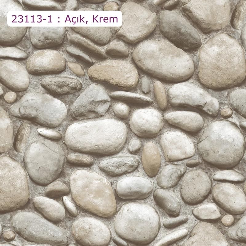 23113 Serisi | Modern Taş Desen Duvar Kağıdı