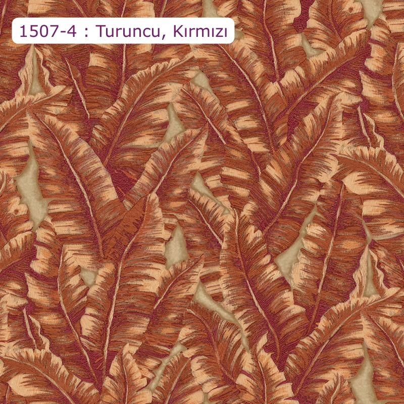 1507 Serisi | Yaprak Desenli Duvar Kağıdı