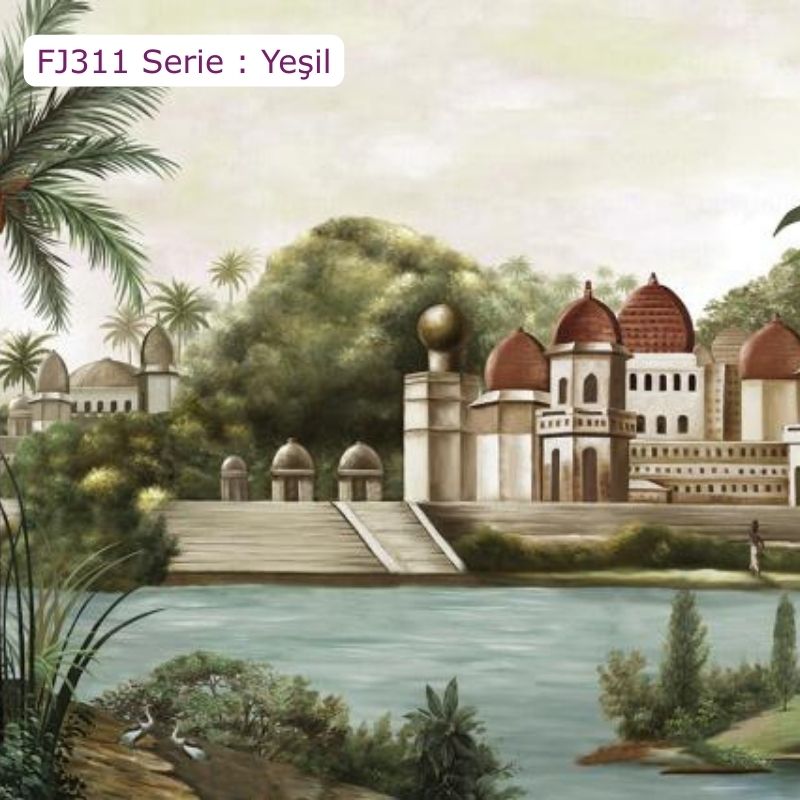 FJ311 Serisi | Manzara Desenli Duvar Kağıdı