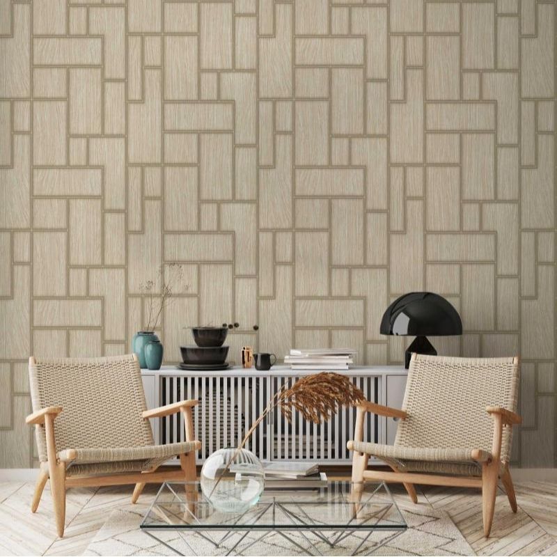23108 Serisi | Geometrik Desen Duvar KağıdıG