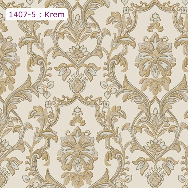 1407 Series | Klasik Damask Desen Duvar Kağıdı