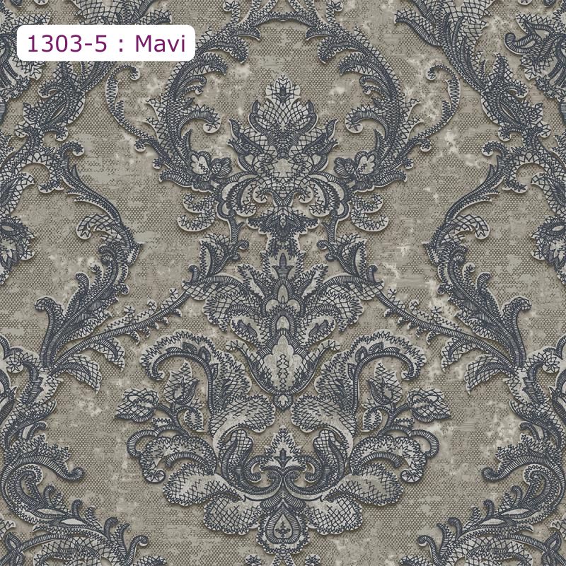 1303 Series | Zengin Damask Desenli Duvar Kağıdı