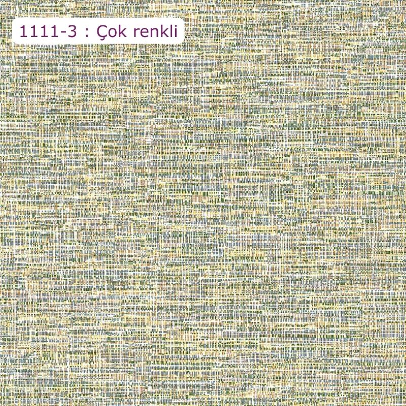 1111 Serisi | Çok Renkli Tasarım Duvar Kağıdı