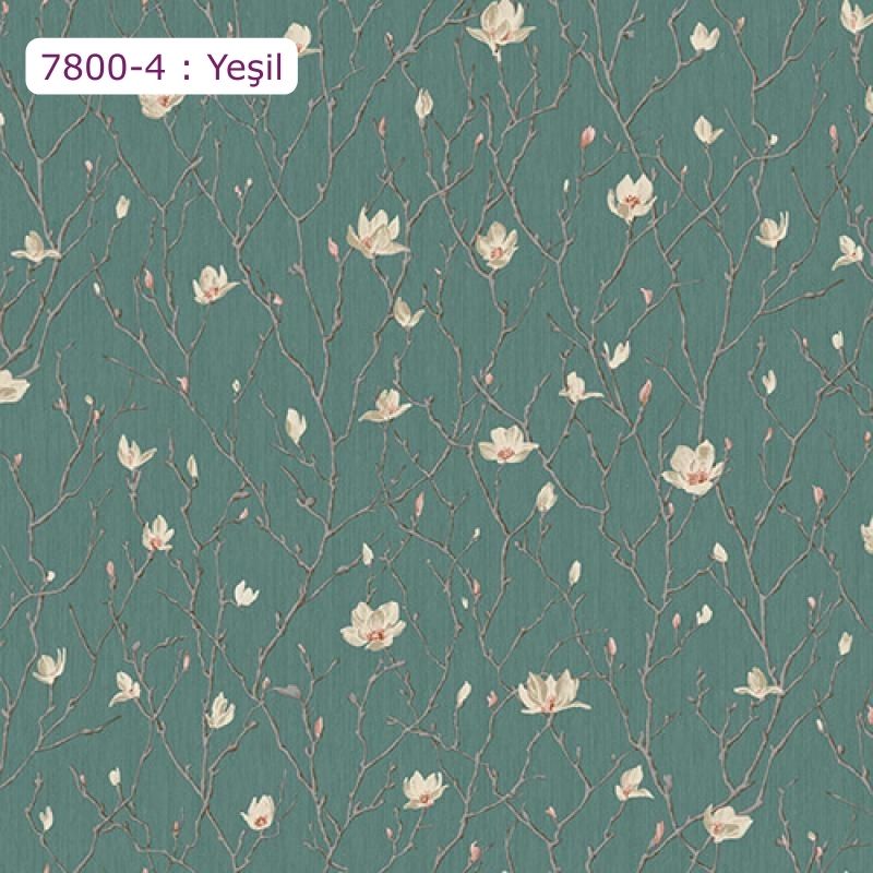 7800 | Branches of Tree in Blossom - flower motif wallpaper