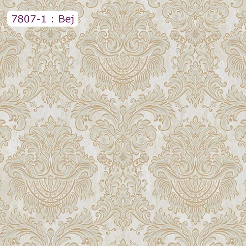 7807 Serie | Zengin Barok damask desenli duvar kağıdı
