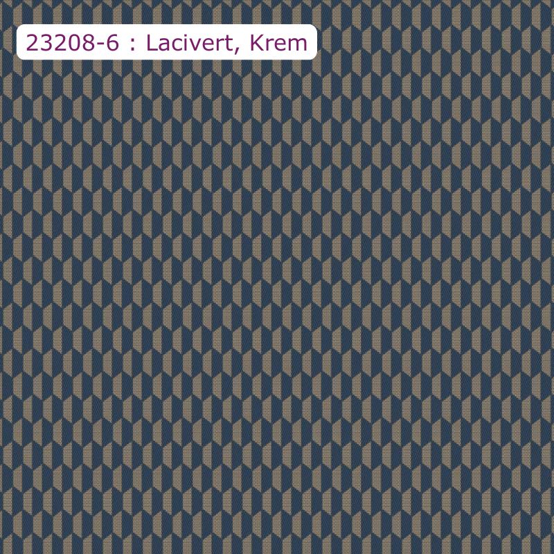 23208 Serisi | Altıgen Geometrik Desen Duvar Kağıdı