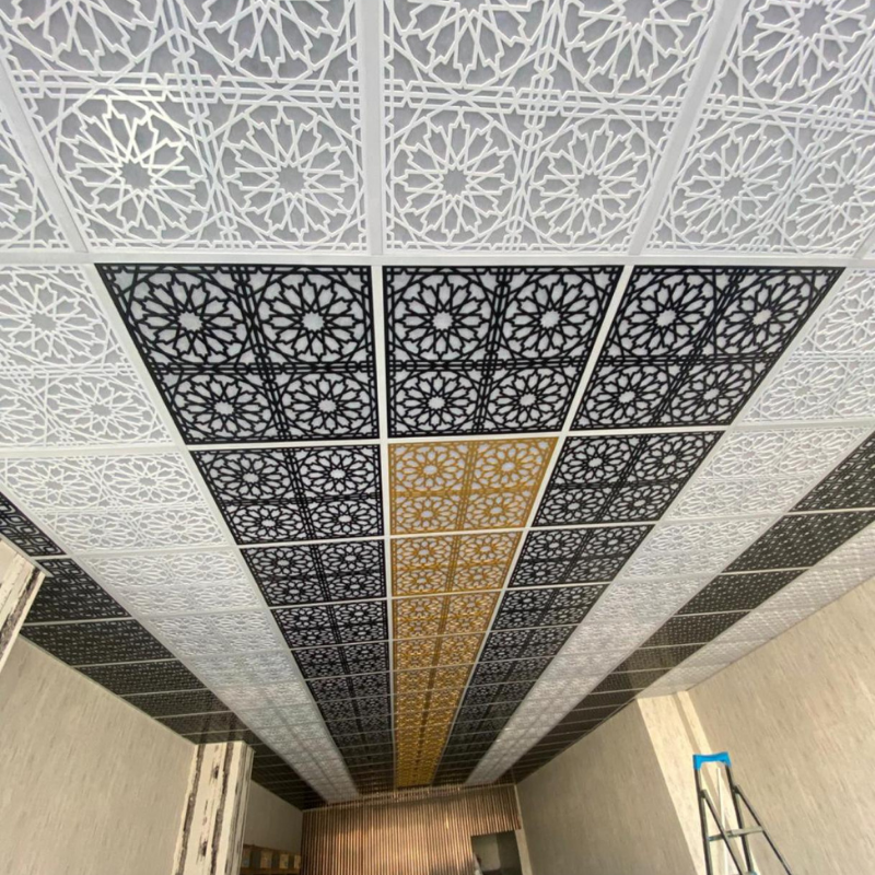 60*60 Selçuk Tavan Panel (Ahşap)